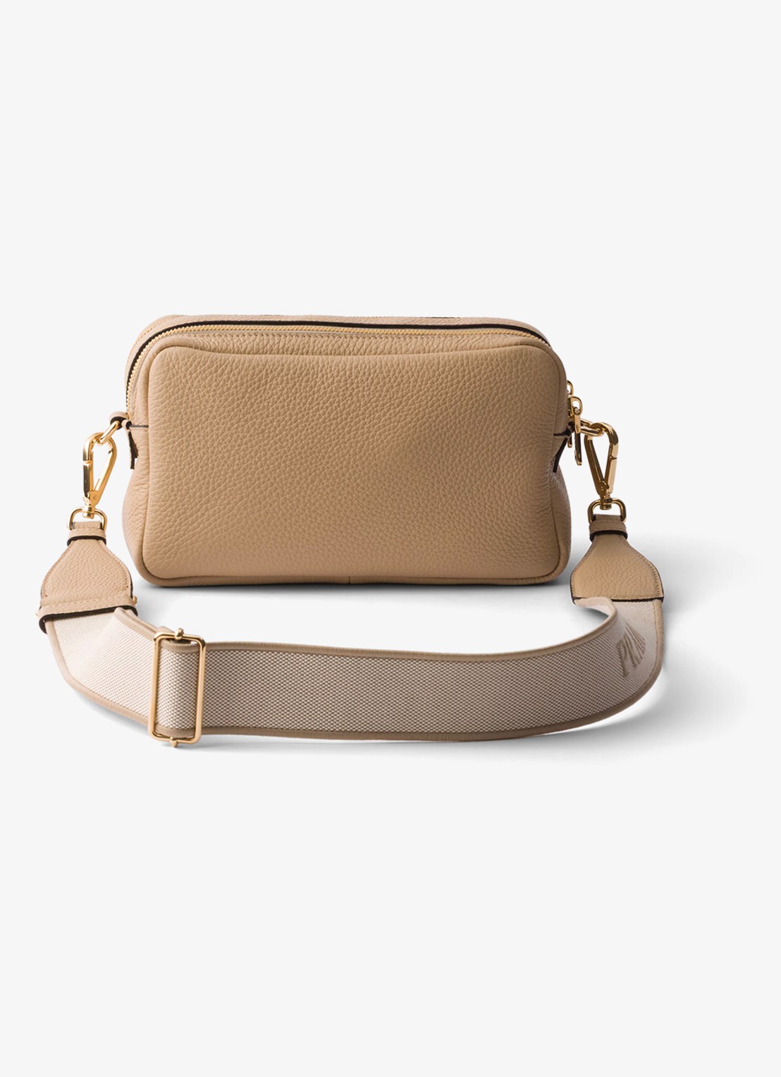 Prada Small crossbodytas van kalfsleer - achterkant 6 beige