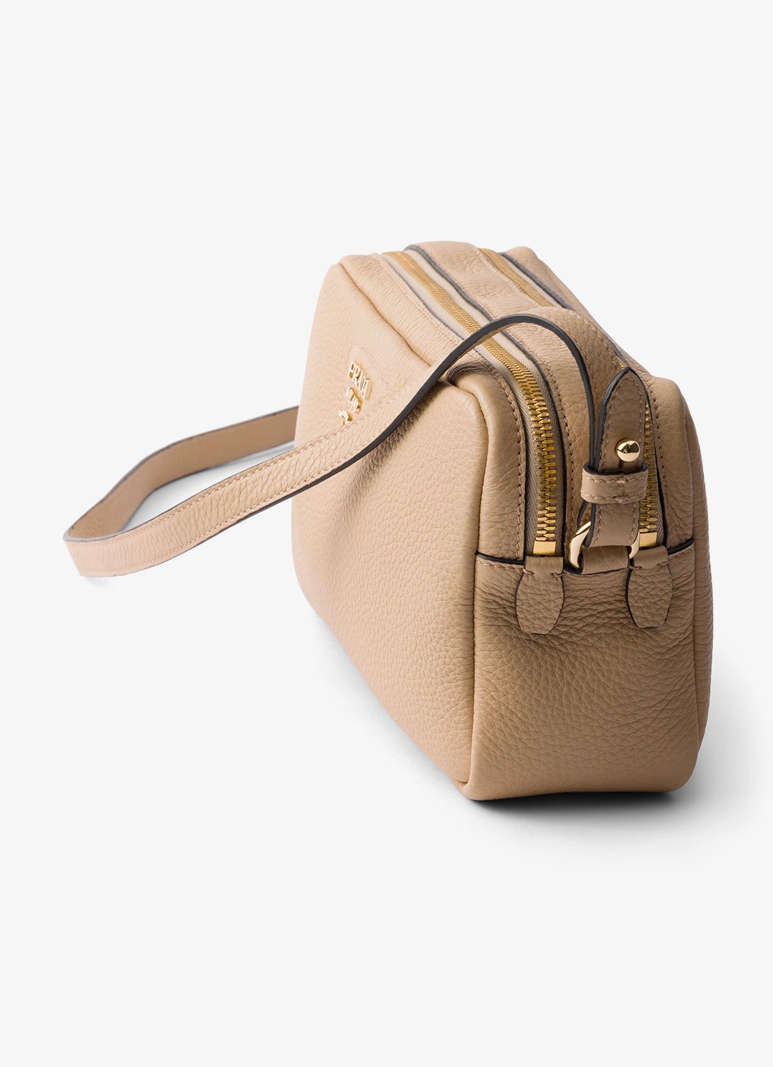 Prada Small crossbodytas van kalfsleer - detail 3 beige