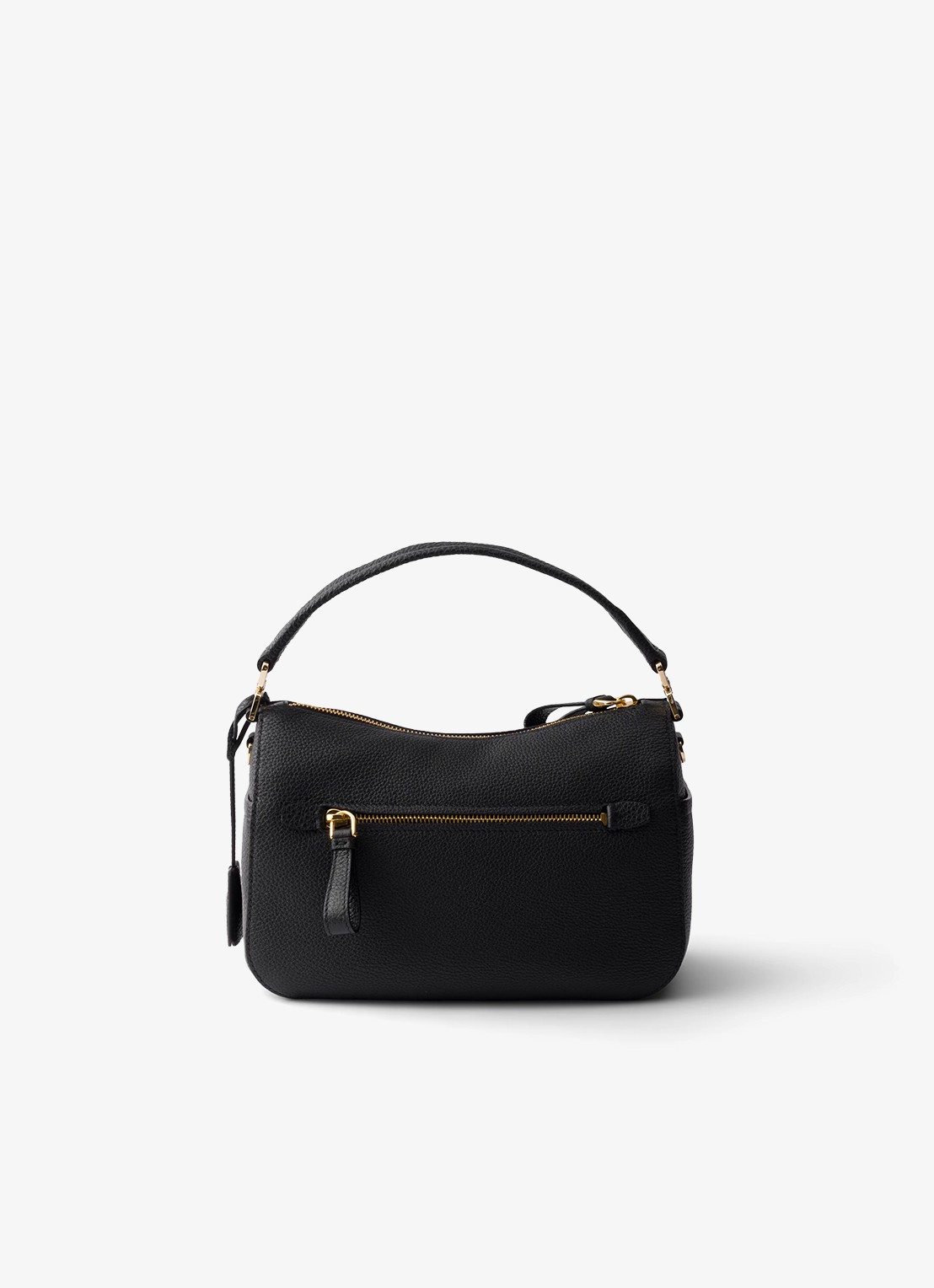 Prada Small handtas van kalfsleer - achterkant 4 zwart