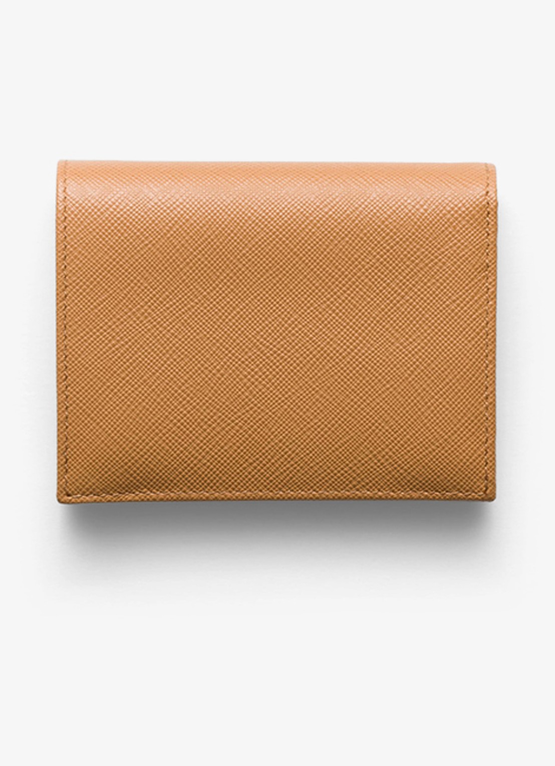 Prada Small portemonnee van kalfsleer  - achterkant 3 camel