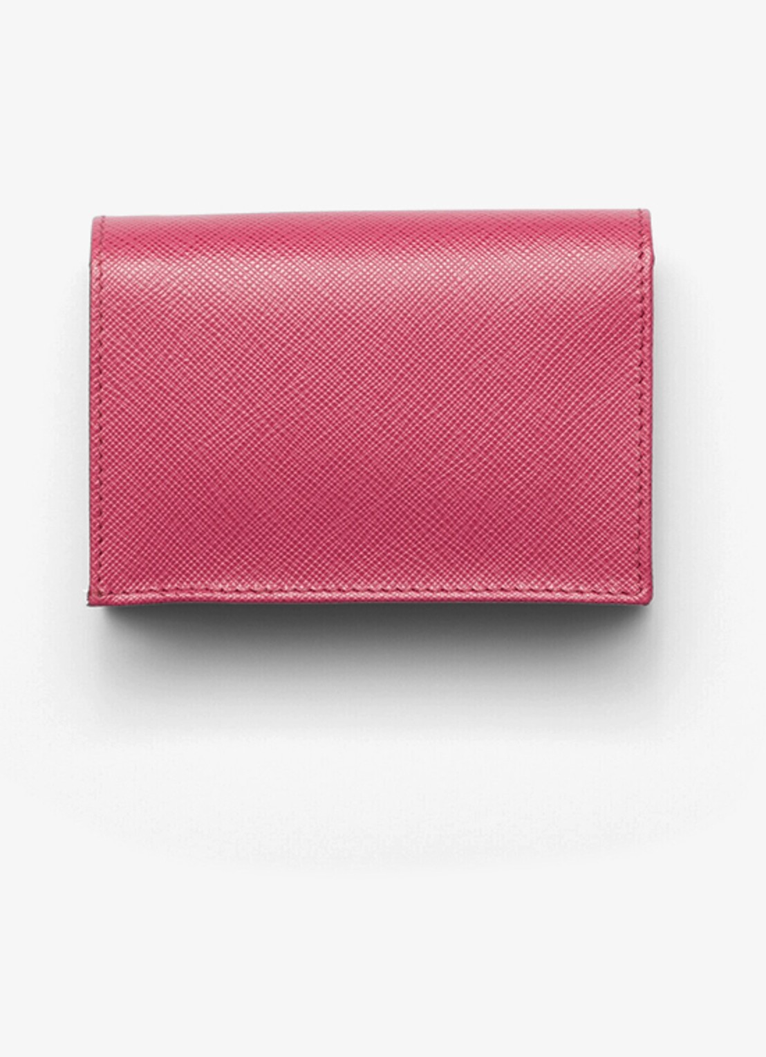 Prada Small portemonnee van kalfsleer - achterkant 2 roze