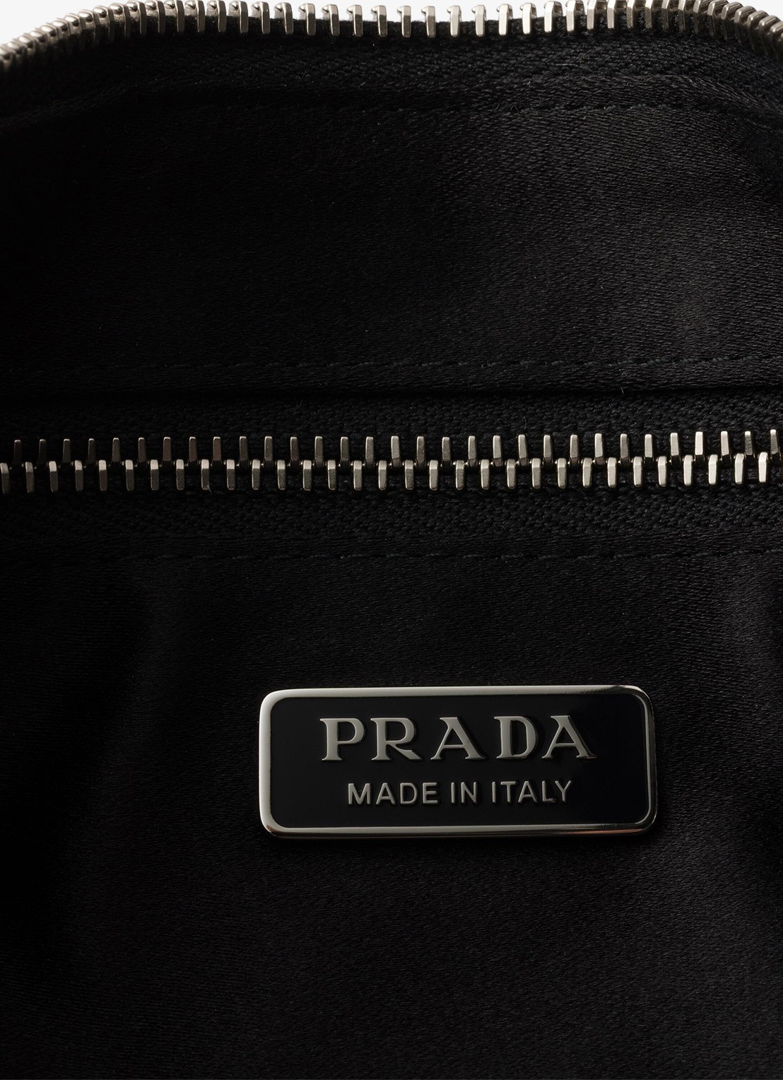 Prada Small schoudertas met strass - detail 6 zilver