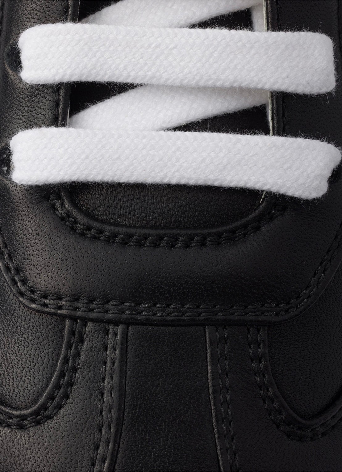 Prada Sneaker van leer - detail 3 zwart