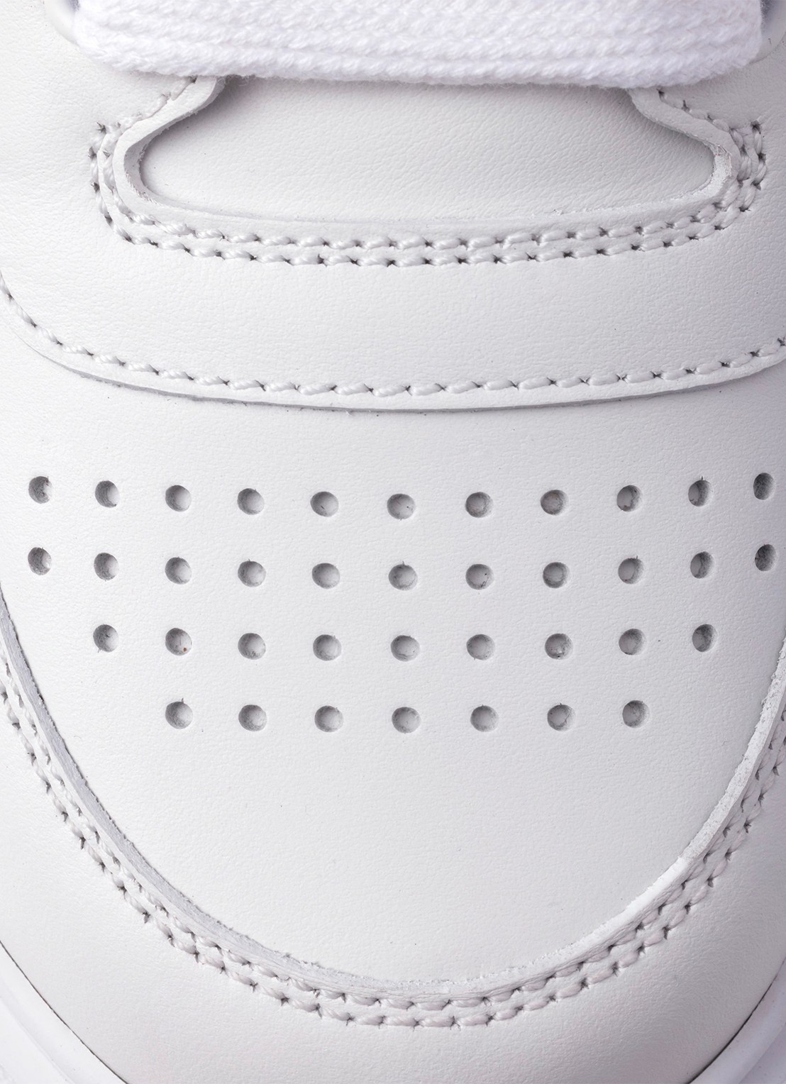 Prada Sneaker van leer - detail 5 wit
