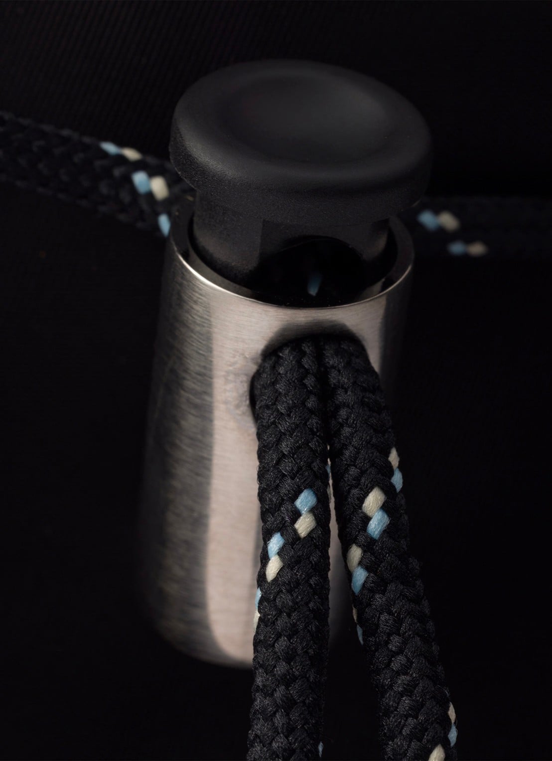Prada Speedrock Re-Nylon rugzak met leren details - detail 4 zwart