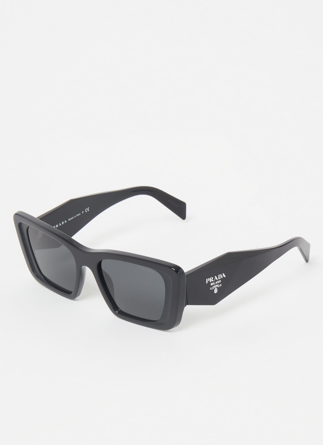 Prada Symbole zonnebril PR08YS - voorkant zwart