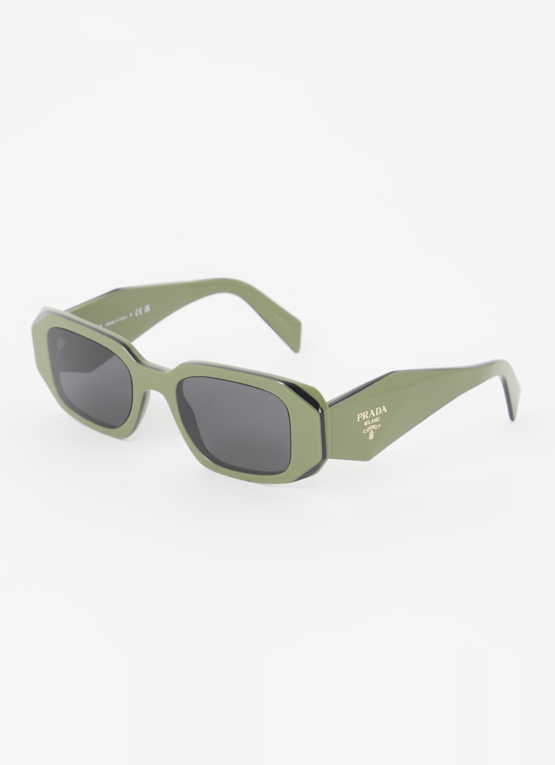 Prada Symbole zonnebril PR17WS  - voorkant khaki