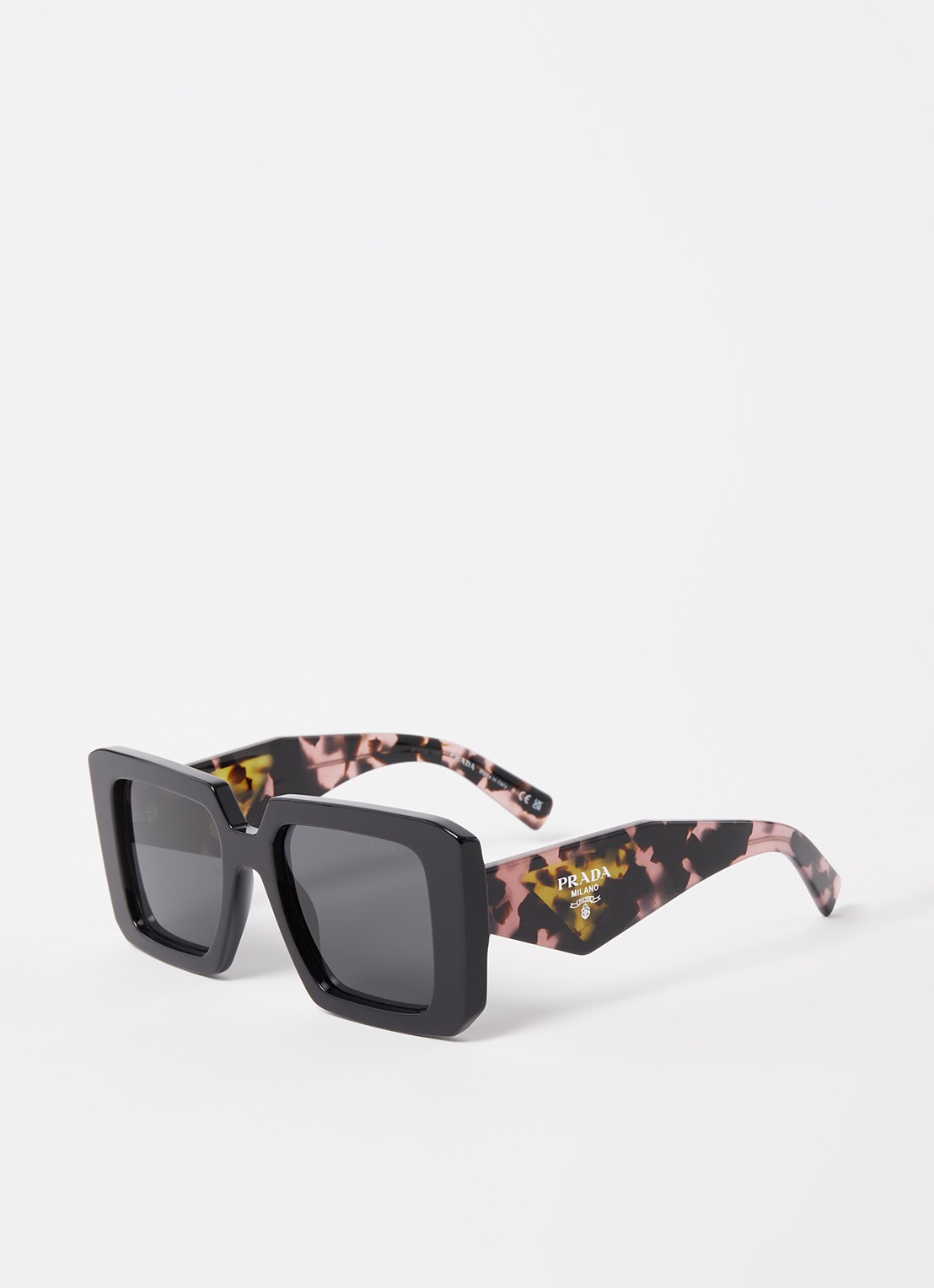 Prada Symbole zonnebril PR23YS - voorkant zwart
