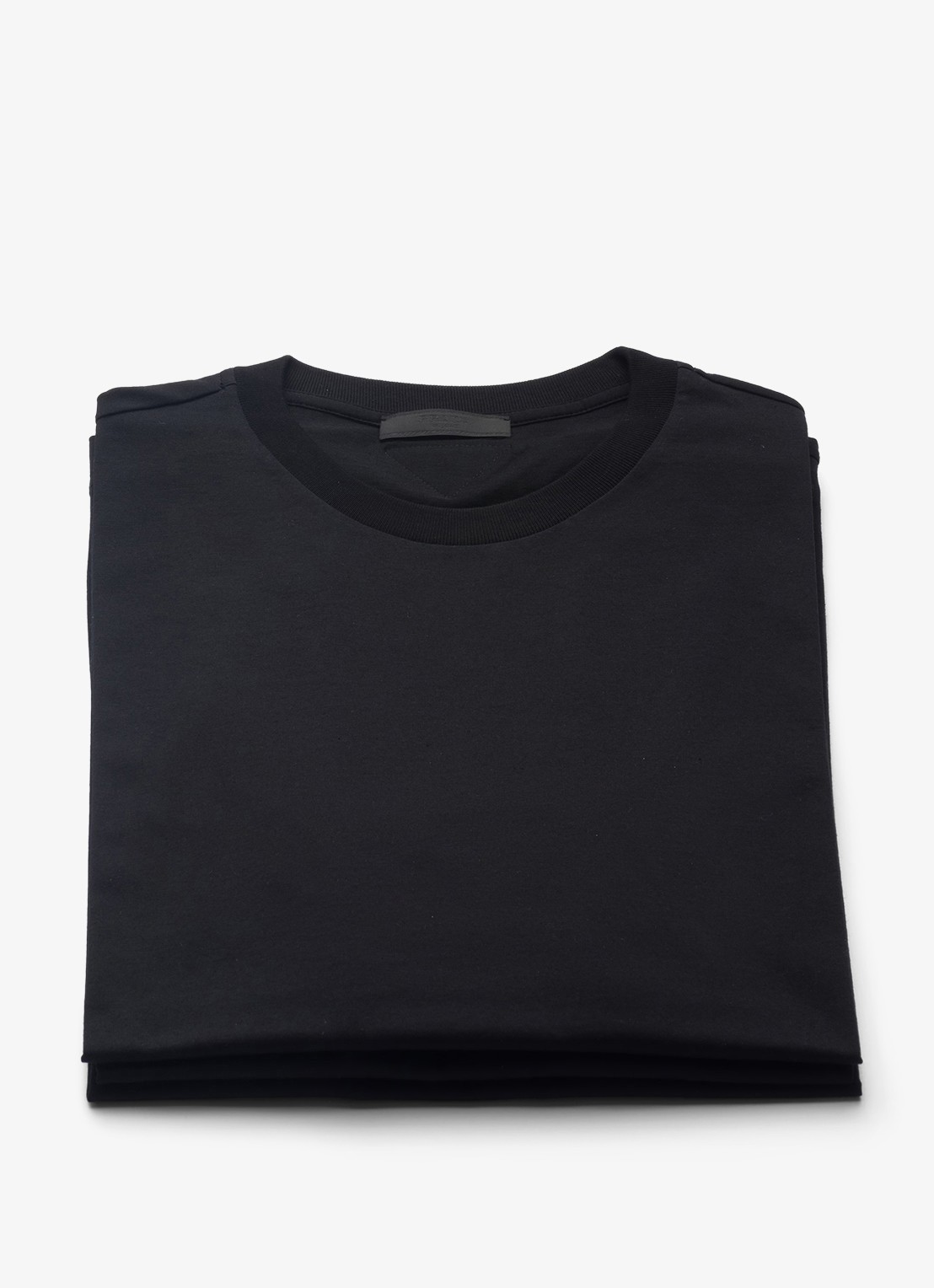 Prada T-shirt met ronde hals in 3-pack - detail 5 zwart