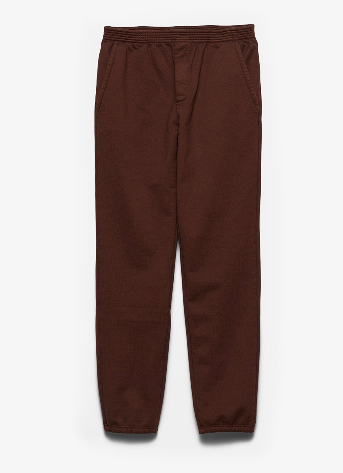 Prada Tapered fit joggingbroek met steekzakken - voorkant 2 bruin