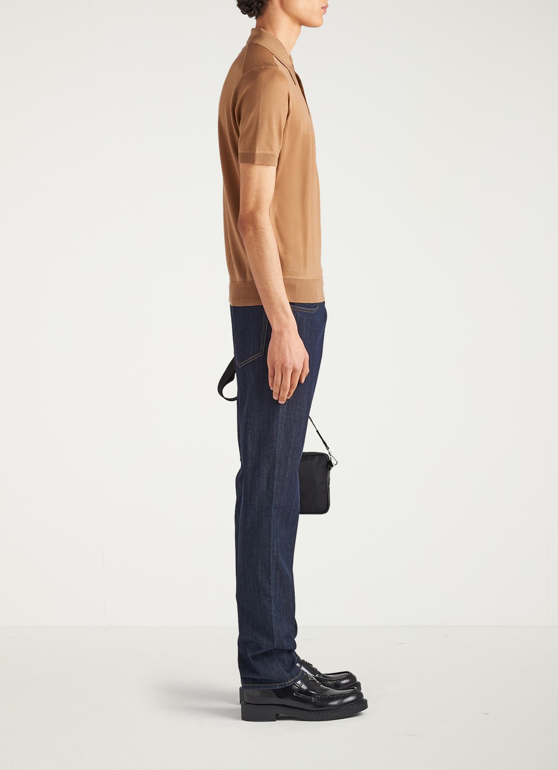 Prada Tapered jeans met donkere wassing - achterkant 5 indigo