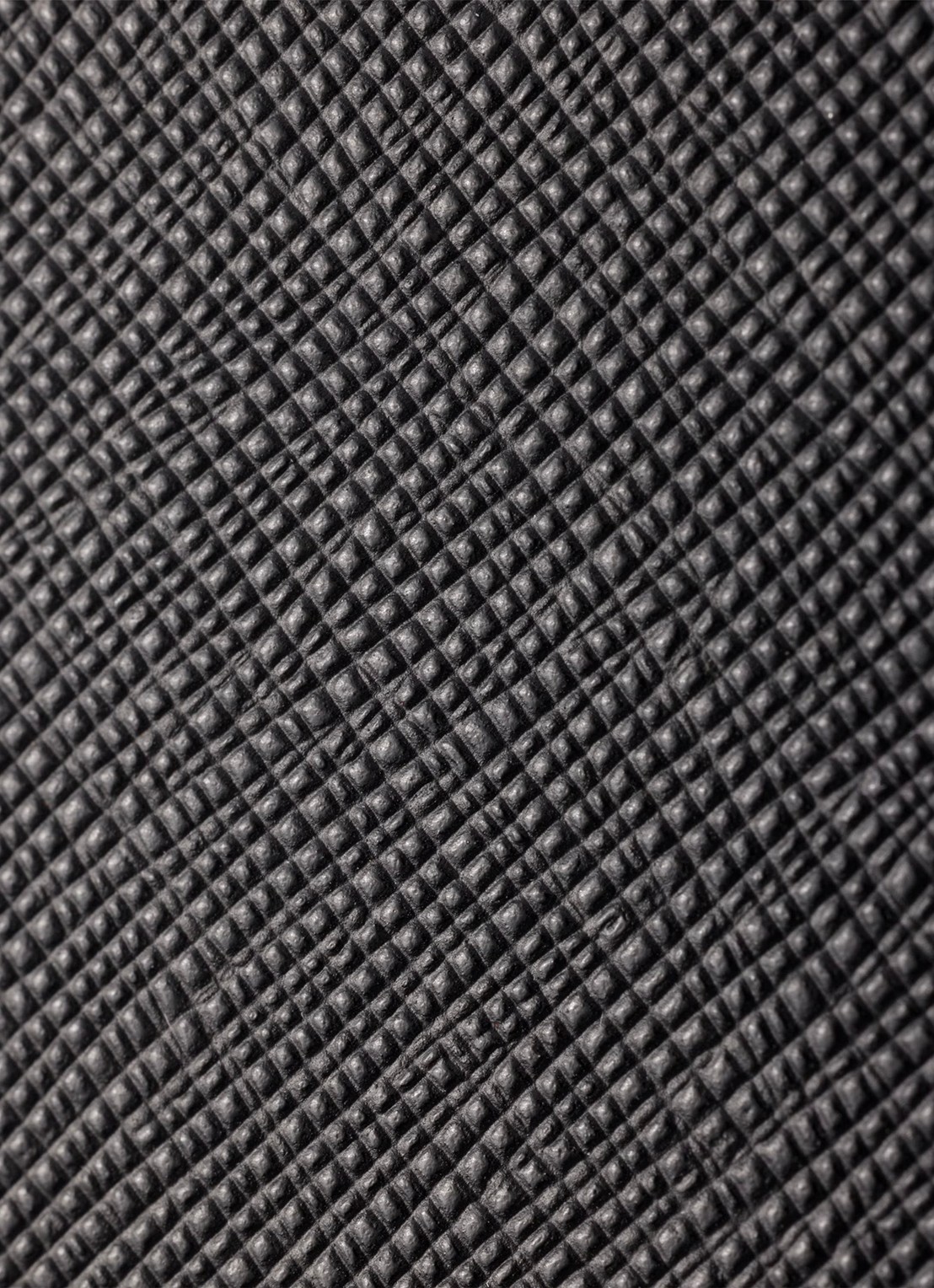 Prada Telefoonhoesje van kalfsleer met schouderriem voor iPhone 16 Pro Max - detail 3 zwart