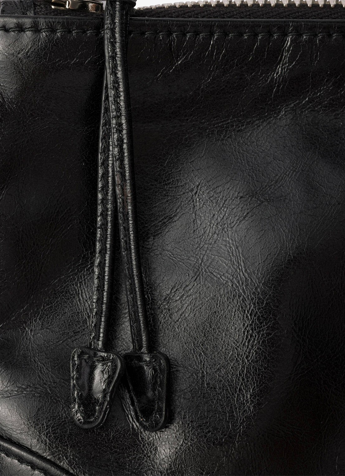 Prada Telefoonhoesje van kalfsleer  - detail 3 zwart