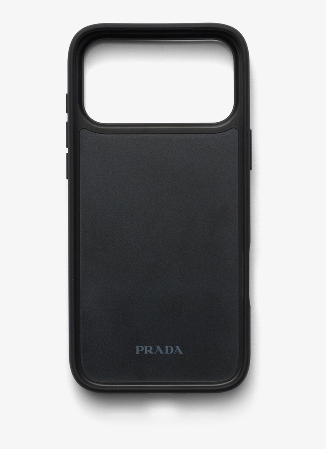 Prada Telefoonhoesje van leer voor iPhone 17 Pro Max - achterkant 3 blauw