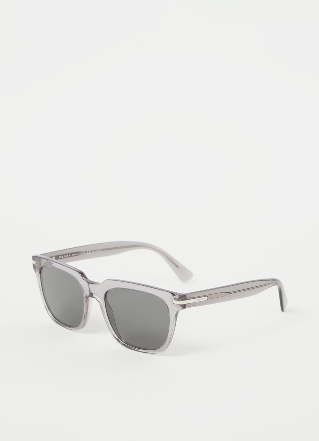 Prada Wayfarer zonnebril gepolariseerd PR04YS - voorkant 3 transparant