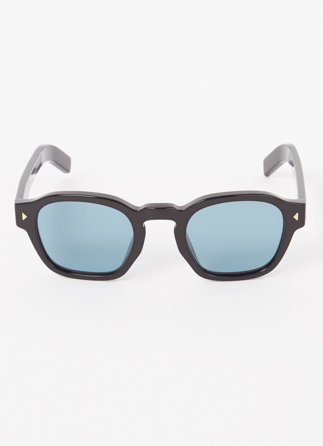 Prada Wayfarer zonnebril gepolariseerd PRA16S - detail zwart