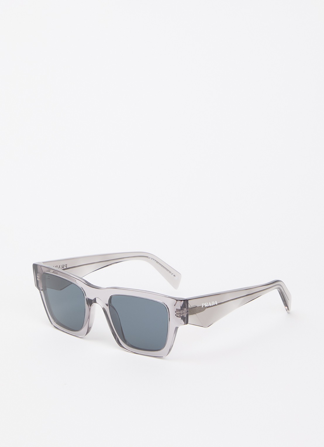 Prada Wayfarer zonnebril PR A06S - voorkant 2 grijs