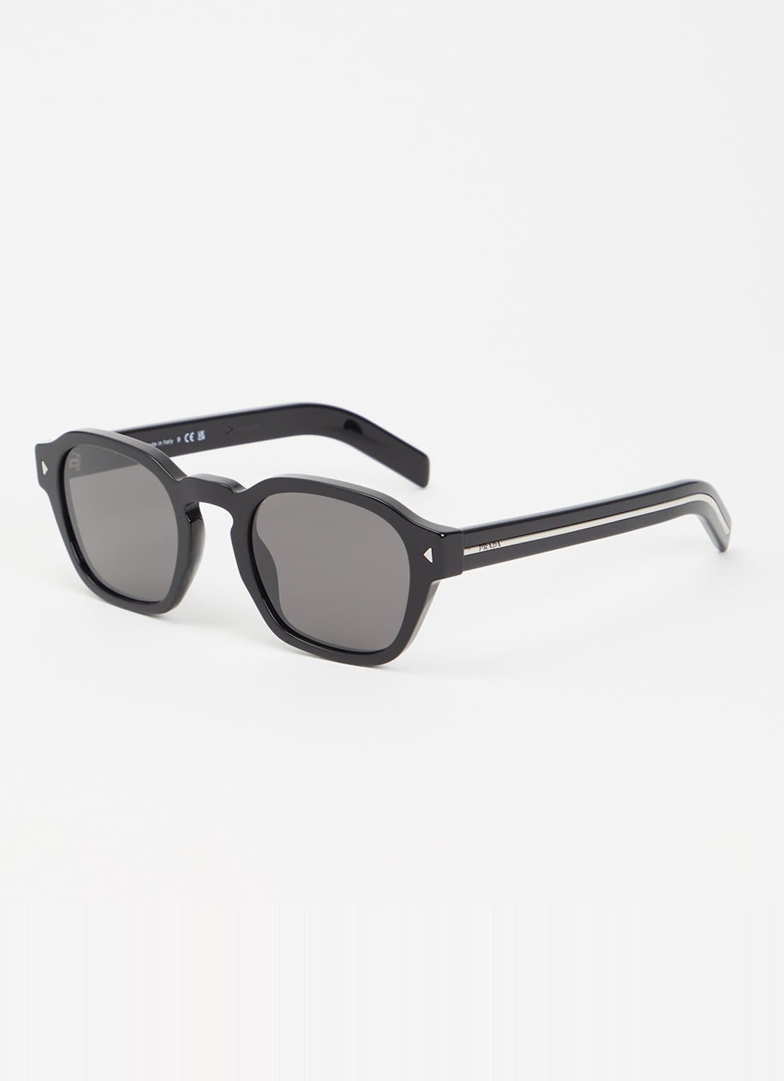 Prada Wayfarer zonnebril PR A16 - voorkant grijs