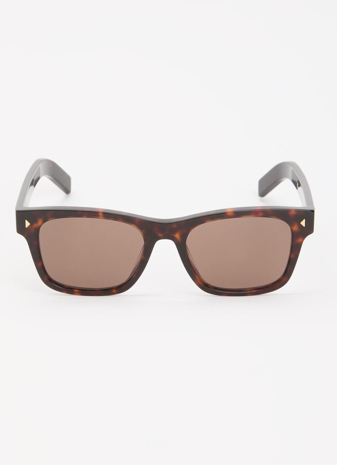 Prada Wayfarer zonnebril PR A17S - detail donkerbruin