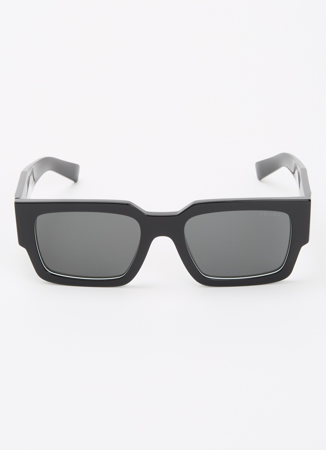 Prada Wayfarer zonnebril PR B17S - detail zwart