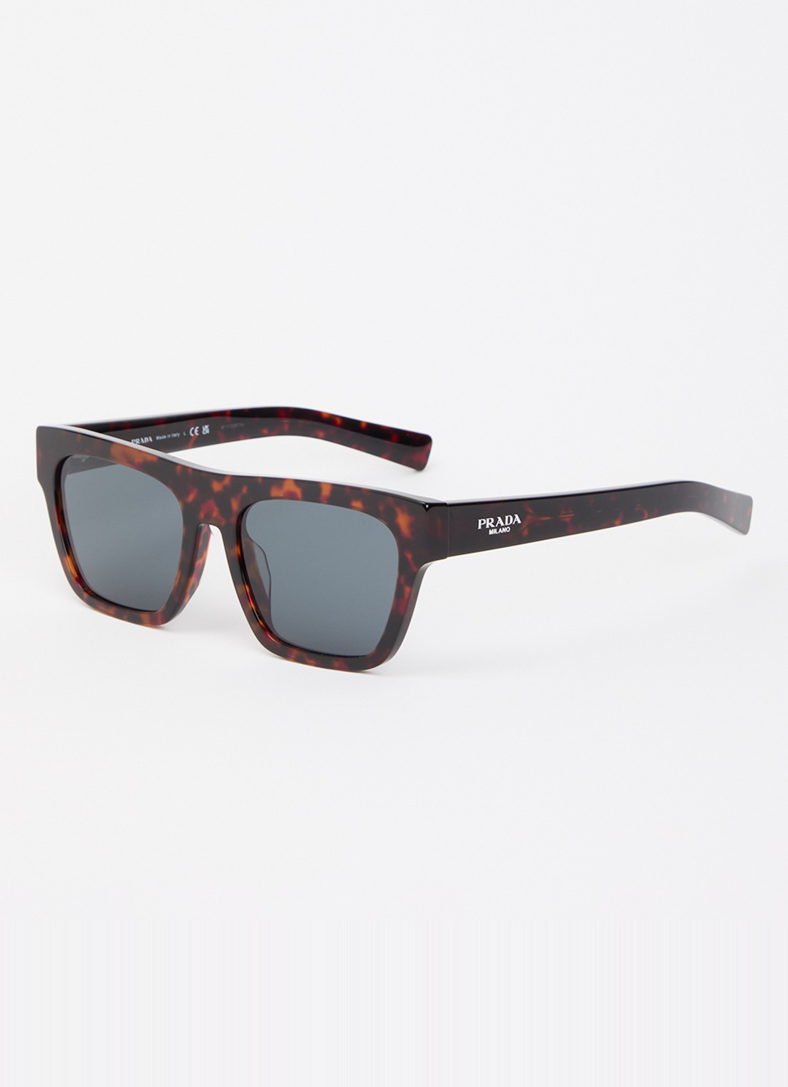 Prada Wayfarer zonnebril PR C03SF - voorkant bruin