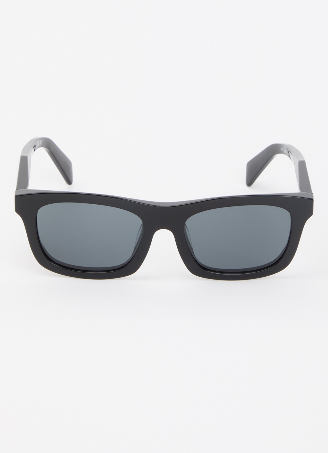 Prada Wayfarer zonnebril PR C06SF - detail 2 zwart