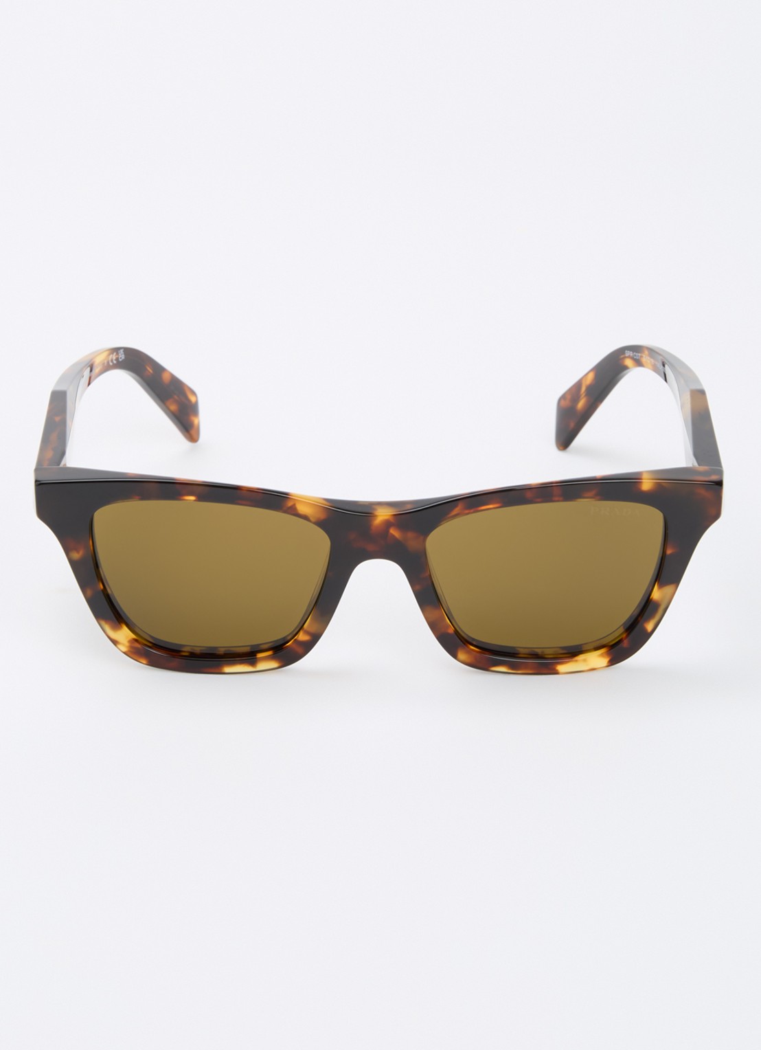 Prada Wayfarer zonnebril PR C07S - detail bruin