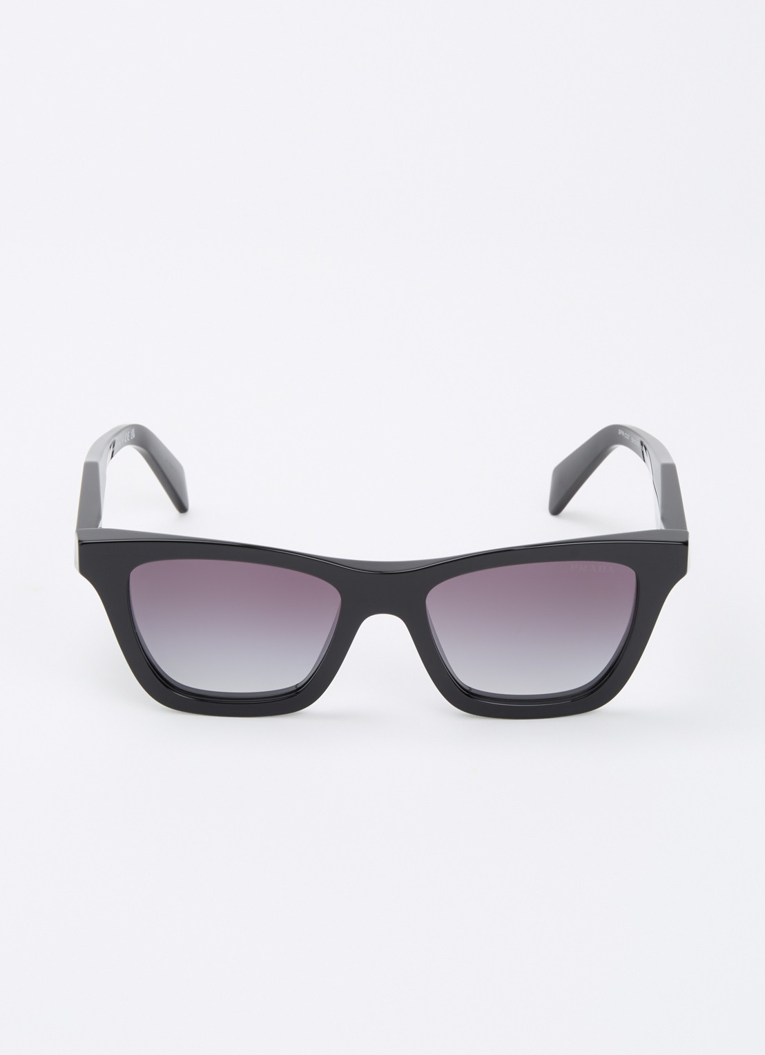 Prada Wayfarer zonnebril PR C07S - detail 2 zwart