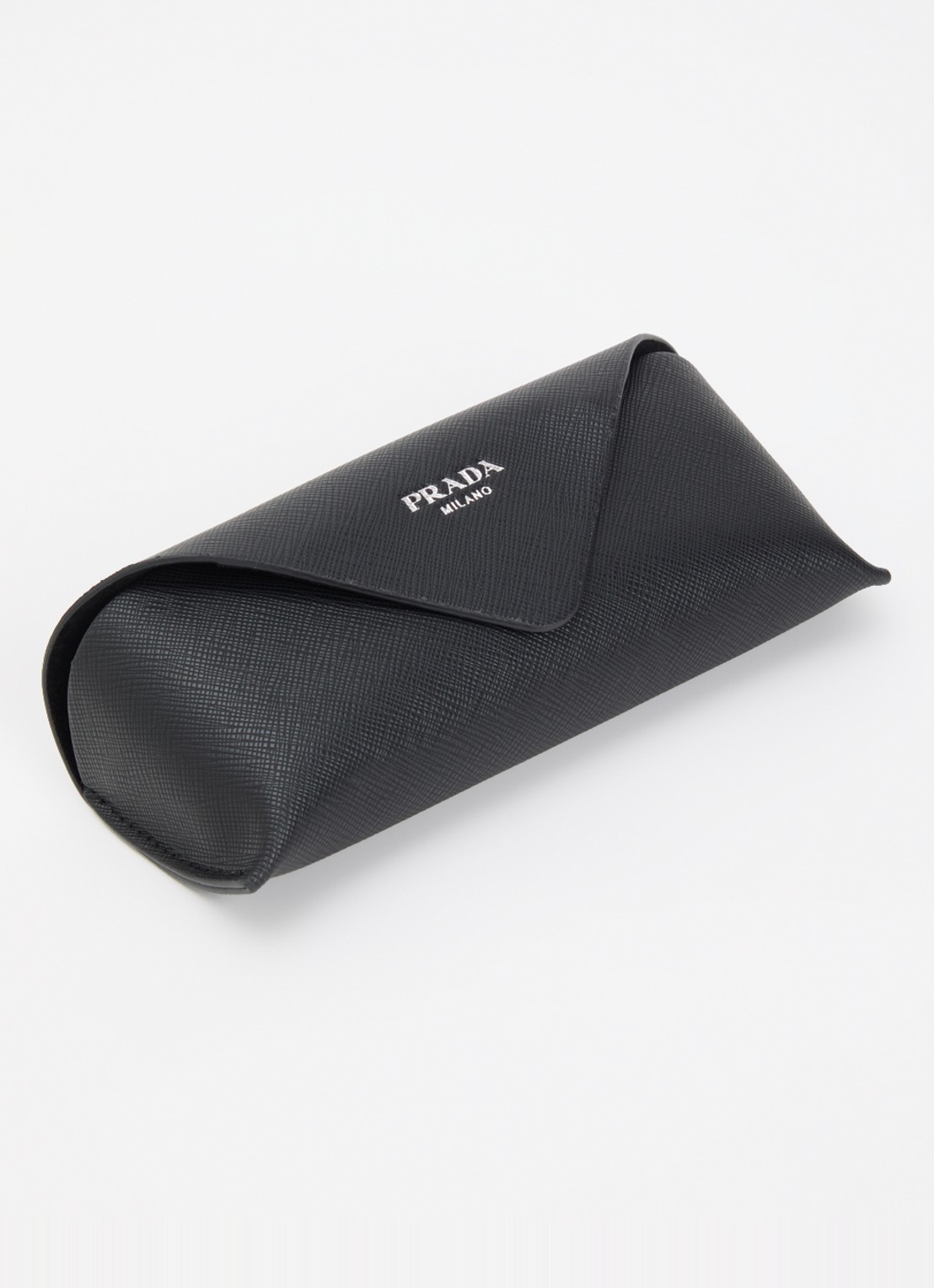 Prada Wayfarer zonnebril PR C08-F - detail 3 zwart