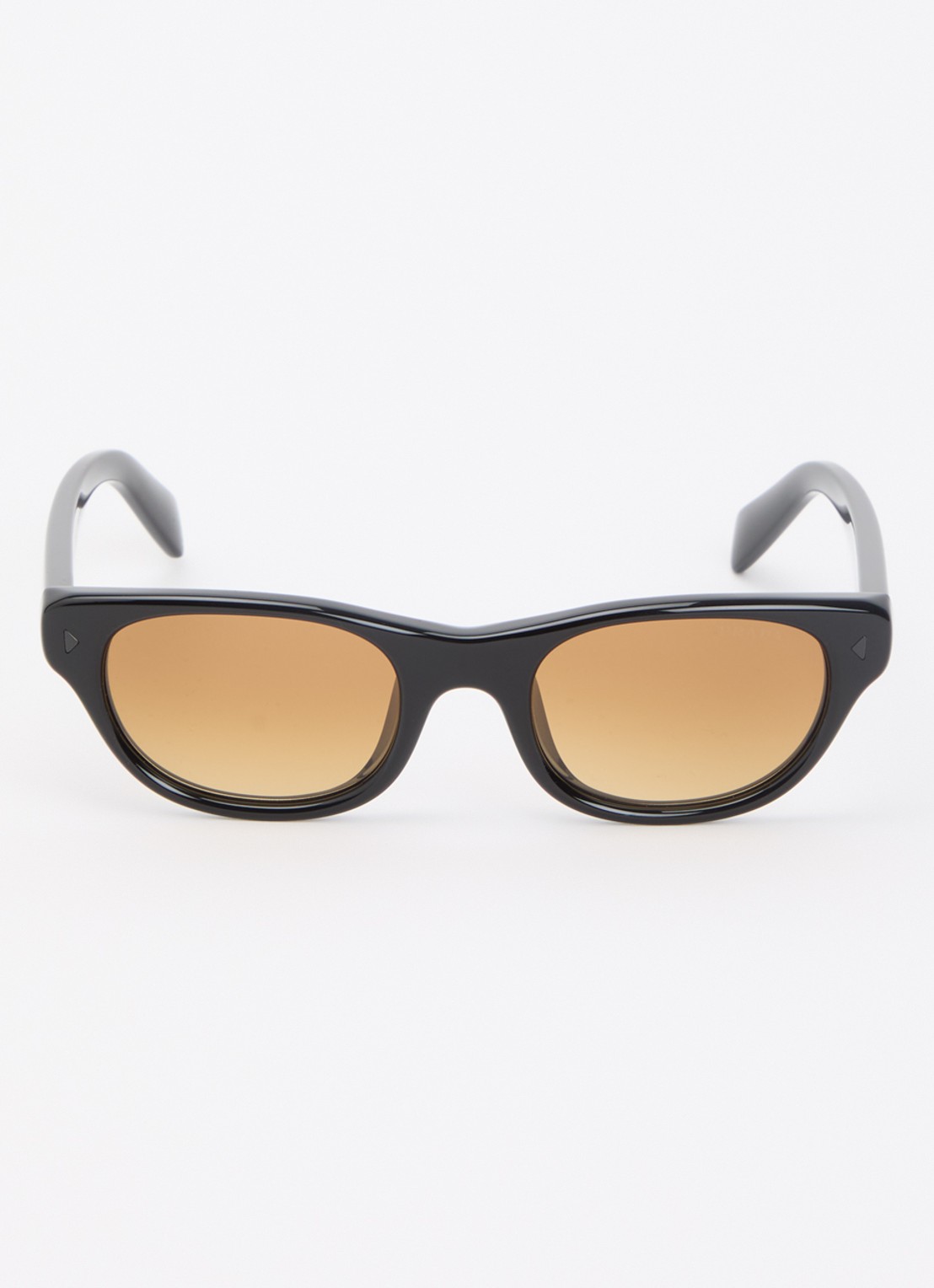 Prada Wayfarer zonnebril PR C08S - detail zwart