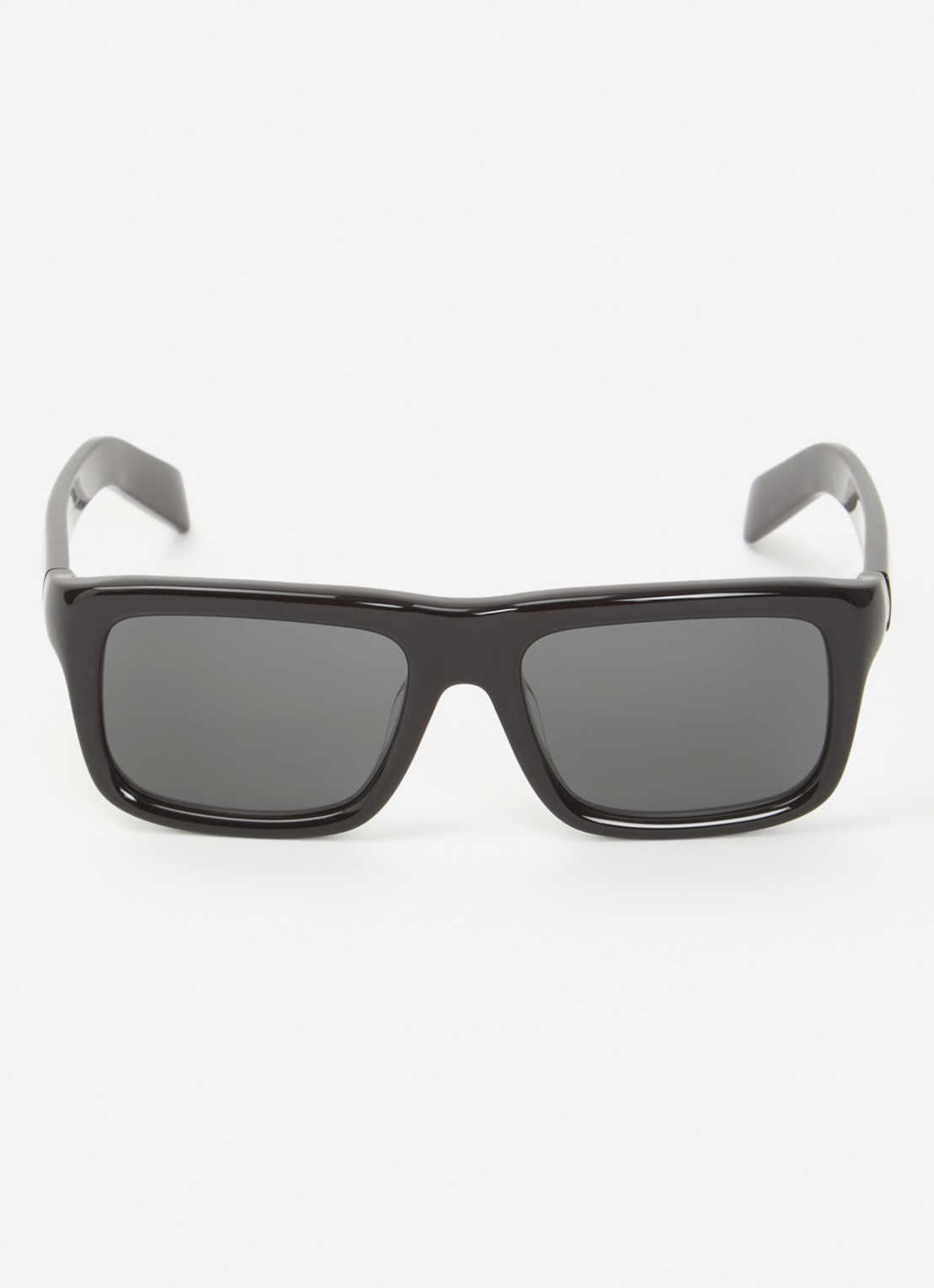 Prada Wayfarer zonnebril PR D11SF - detail 2 zwart