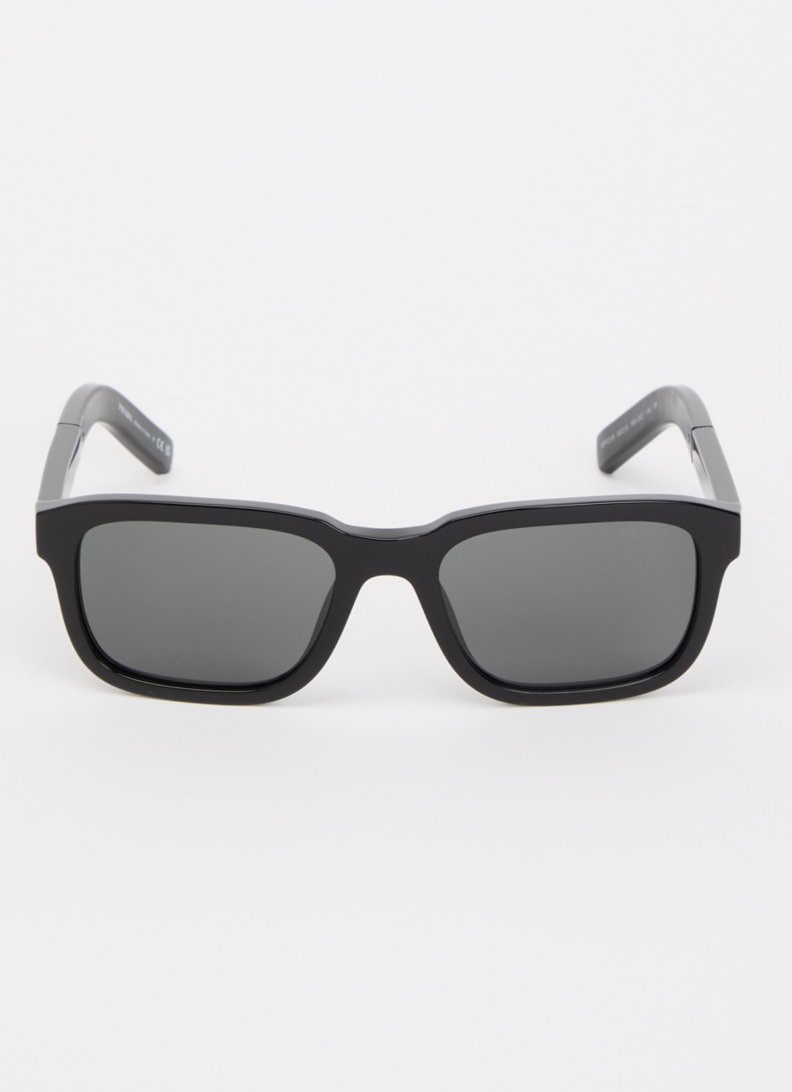 Prada Wayfarer zonnebril PR D16S - detail 2 zwart