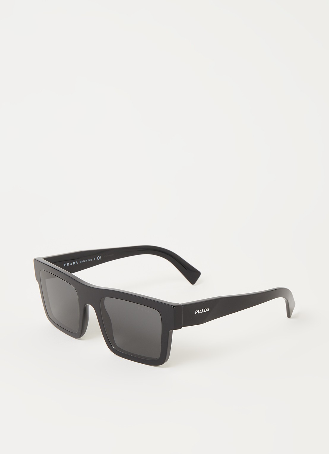 Prada Wayfarer zonnebril PR19WS - voorkant 4 zwart