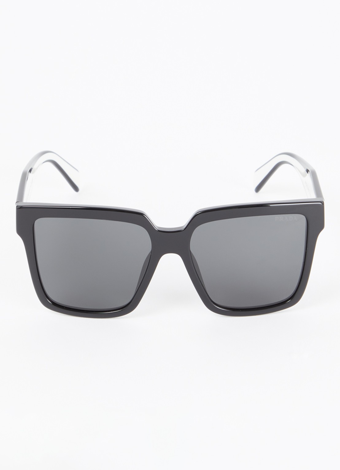 Prada Wayfarer zonnebril PR24Z - detail 3 zwart