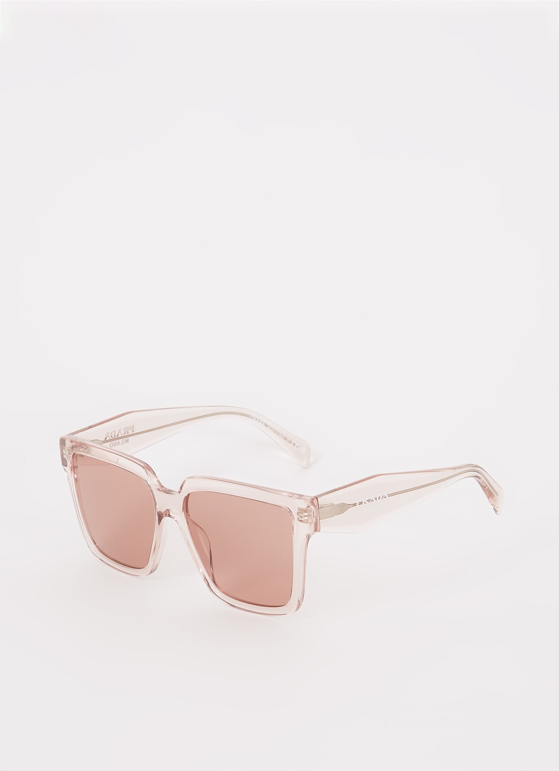 Prada Wayfarer zonnebril PR24ZS - voorkant lichtroze