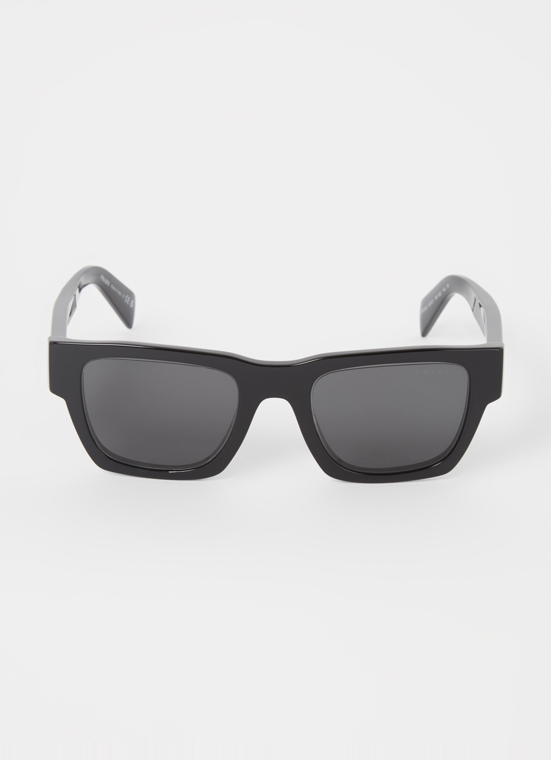 Prada Wayfarer zonnebril PRA06S - detail 3 zwart