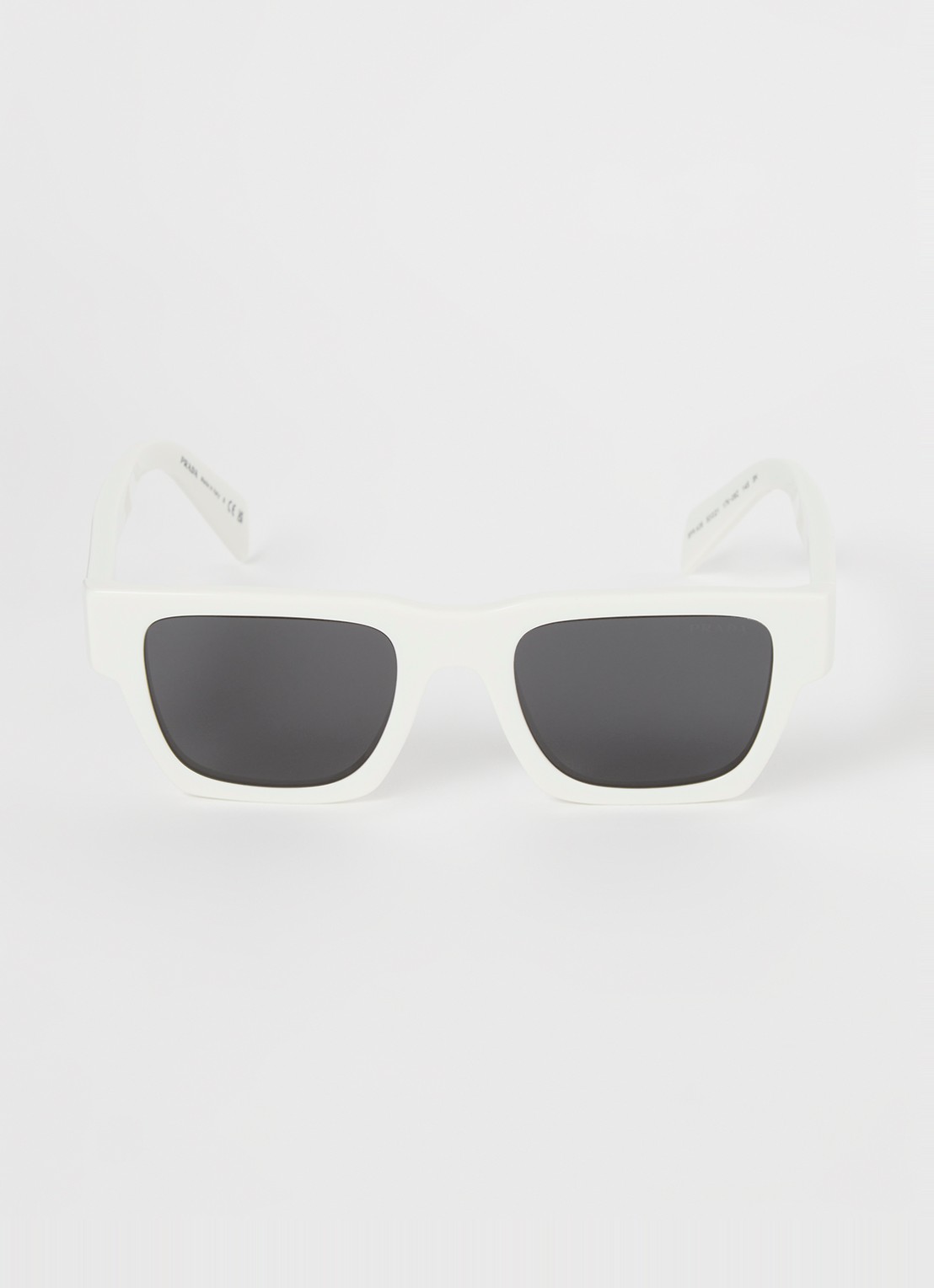 Prada Wayfarer zonnebril PRA06S - detail 3 wit