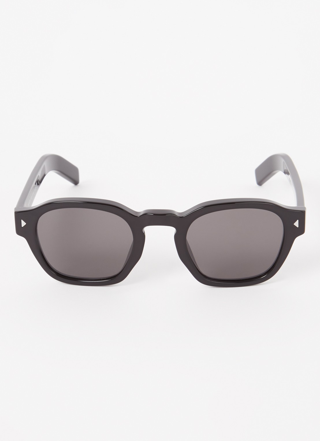 Prada Wayfarer zonnebril PRA16S - detail 3 zwart