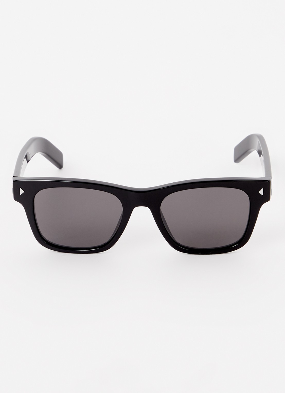 Prada Wayfarer zonnebril PRA17S - detail zwart