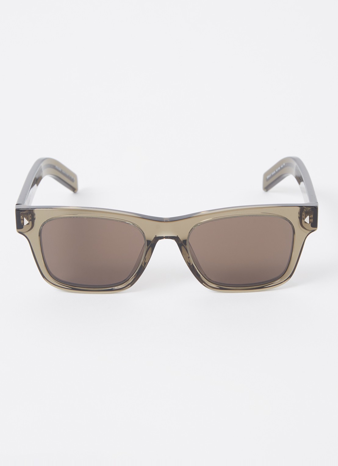 Prada Wayfarer zonnebril PRA17S  - detail 2 donkergroen