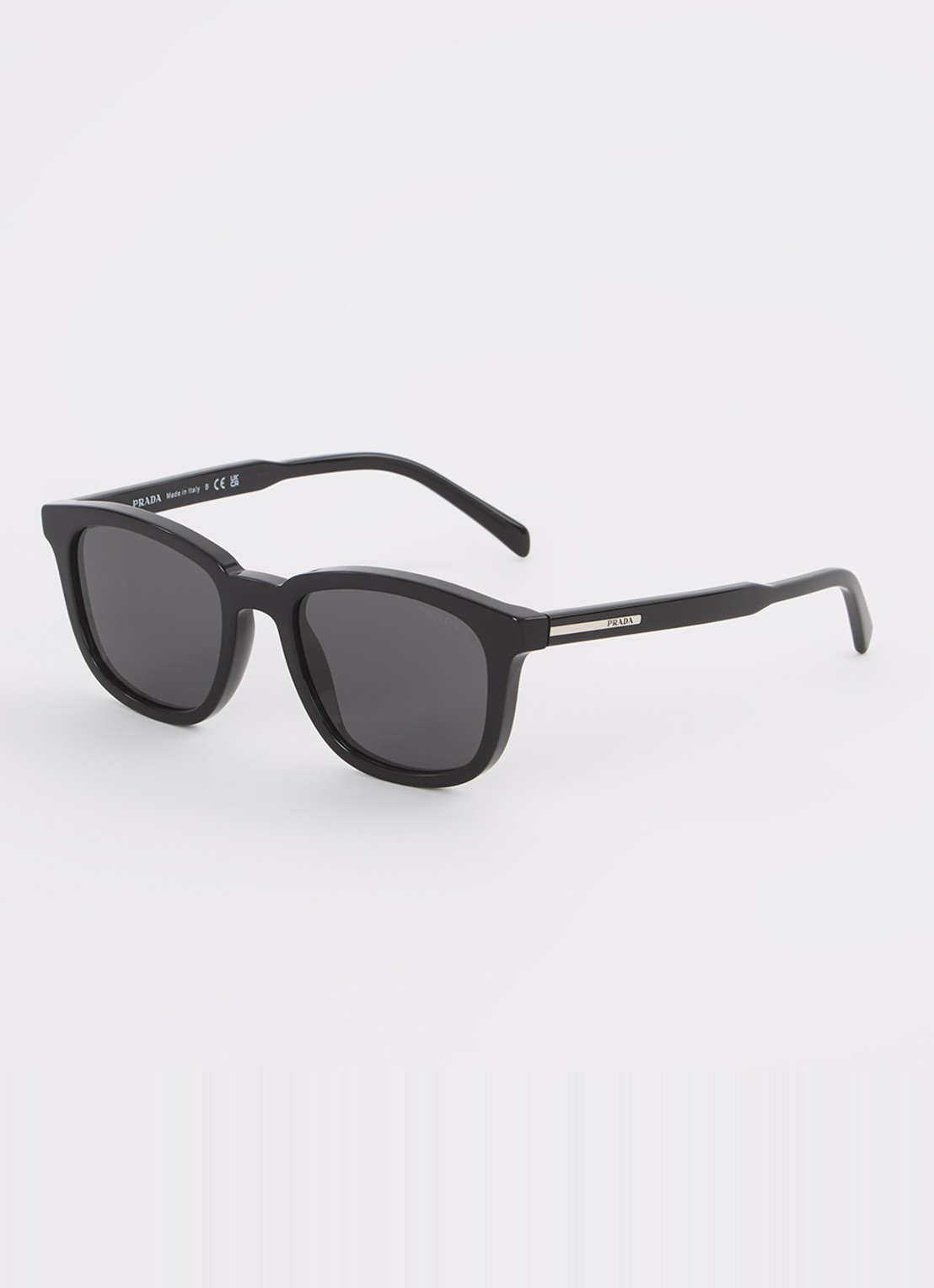 Prada Wayfarer zonnebril PRA21S - voorkant zwart