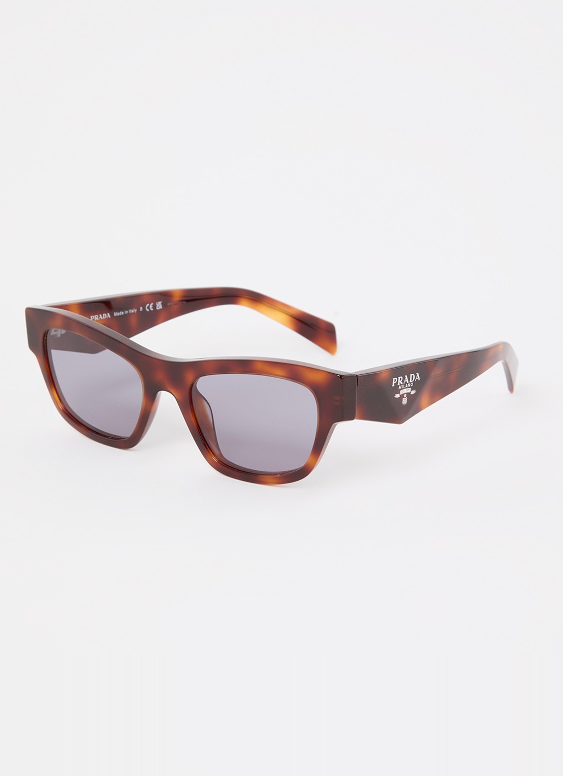 Prada Wayfarer zonnebril PRB09S - voorkant bruin