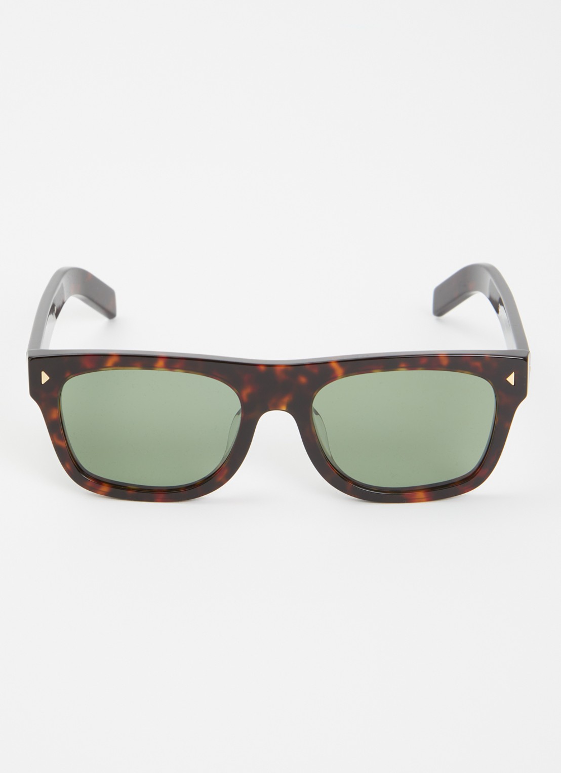 Prada Wayfarer zonnebril PRB12SF - detail 2 roodbruin