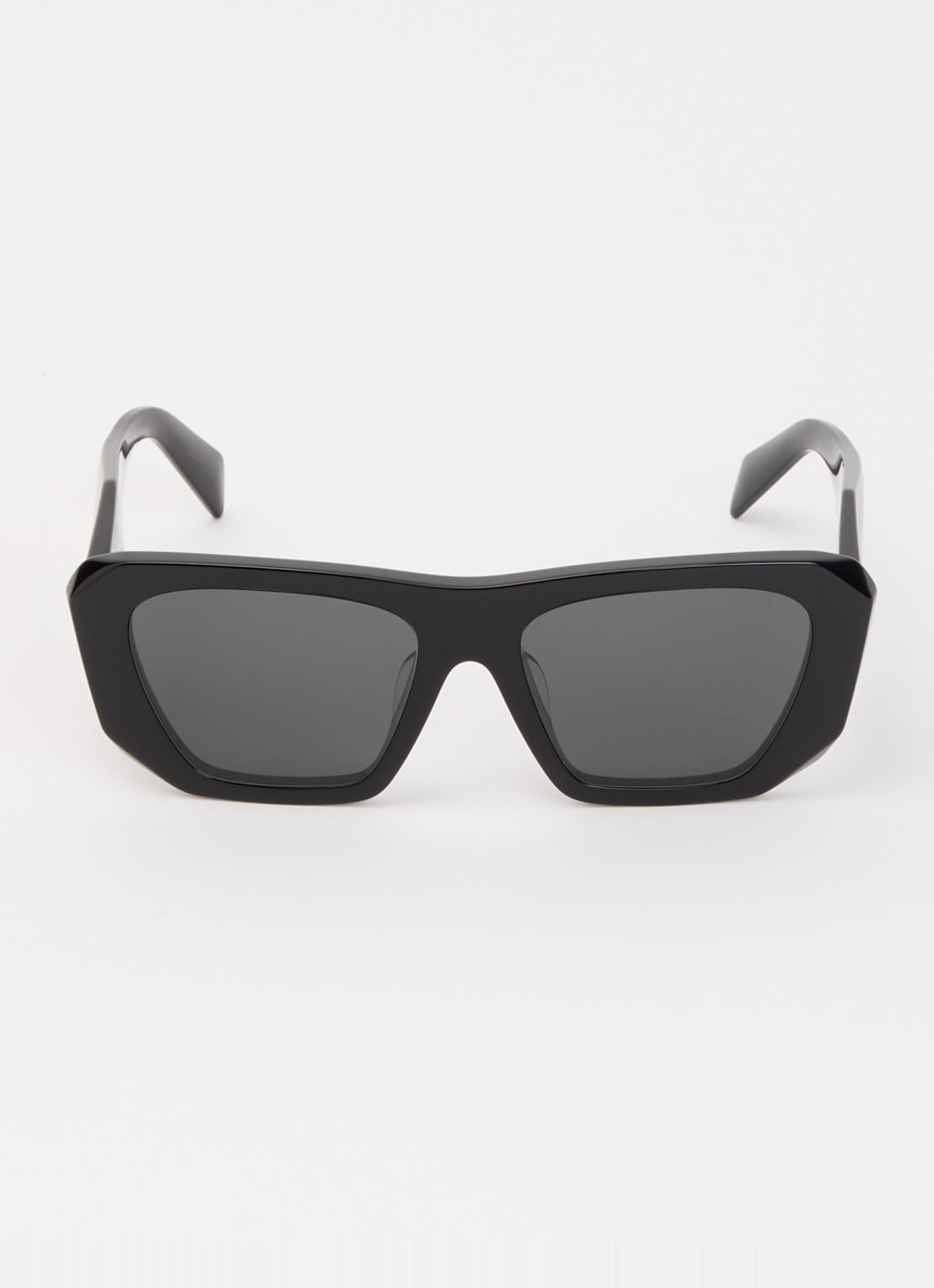 Prada Wayfarer zonnebril PRB18SF - detail grijs