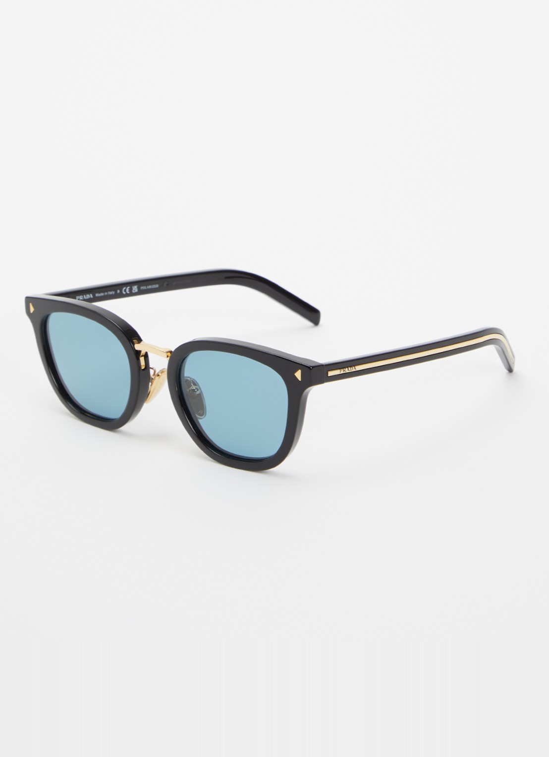 Prada Wayfarer zonnebril PRC01SD - voorkant zwart