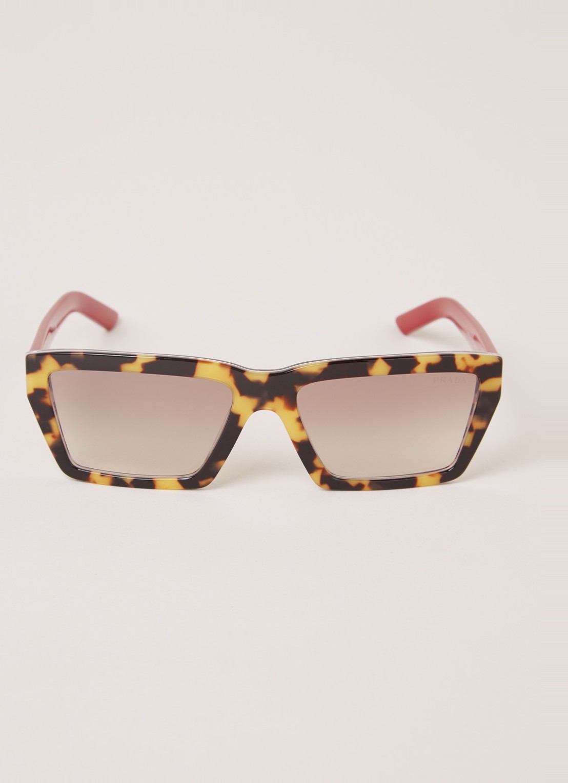 Prada Zonnebril PR04VS - voorkant 5 donkerbruin