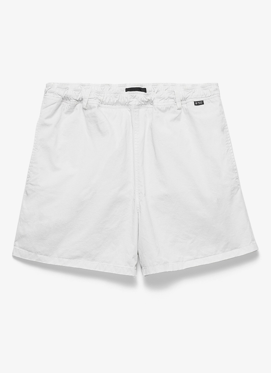 Prada Zwemshorts met steekzakken - voorkant wit