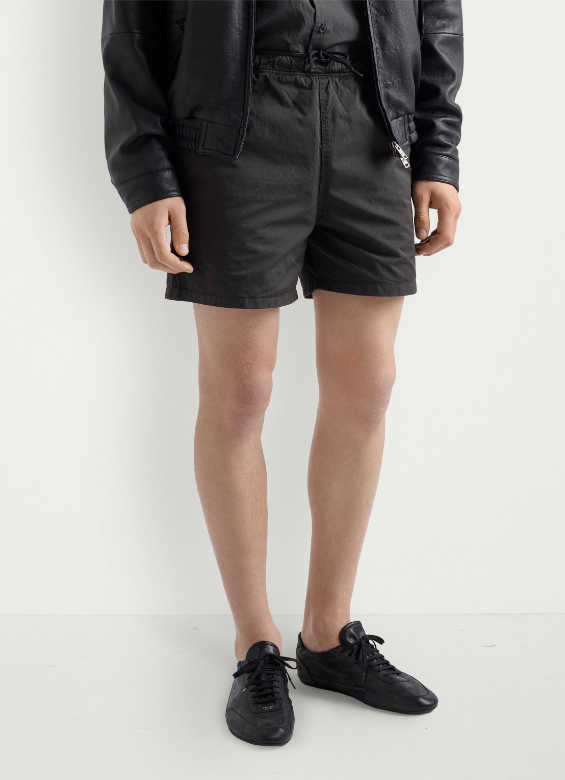 Prada Zwemshorts met steekzakken - detail 4 donkergrijs