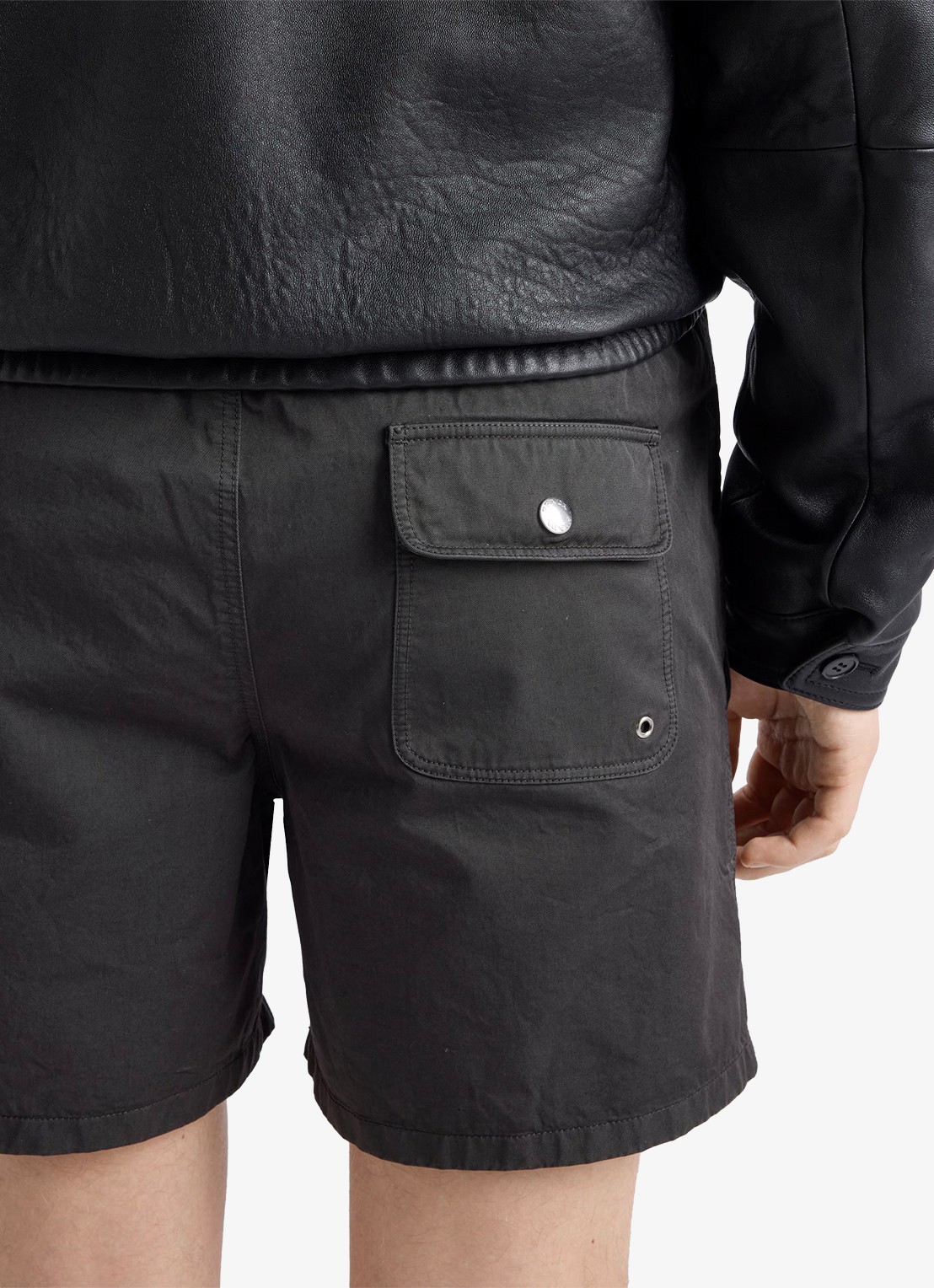 Prada Zwemshorts met steekzakken - detail 6 donkergrijs