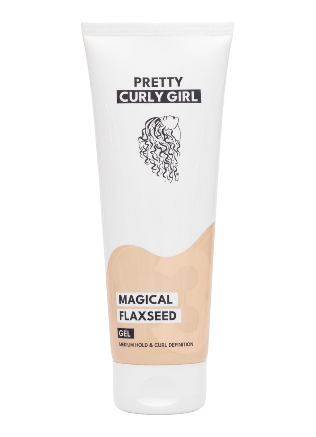 Pretty Curly Girl Magical Flaxseed Gel - haargel - voorkant undefined